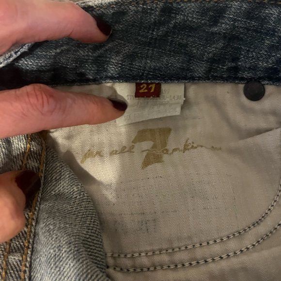 Seven jeans women’s size 27 bootcut A pocket - Picture 4 of 8